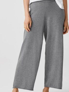Eileen Fisher Gray Cashmere Pants S